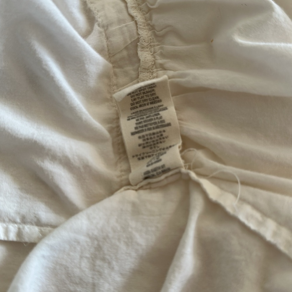 THE GREAT THE EYELET RUFFLE TANK NIGHT DRESS, 1 - Picture 12 of 13